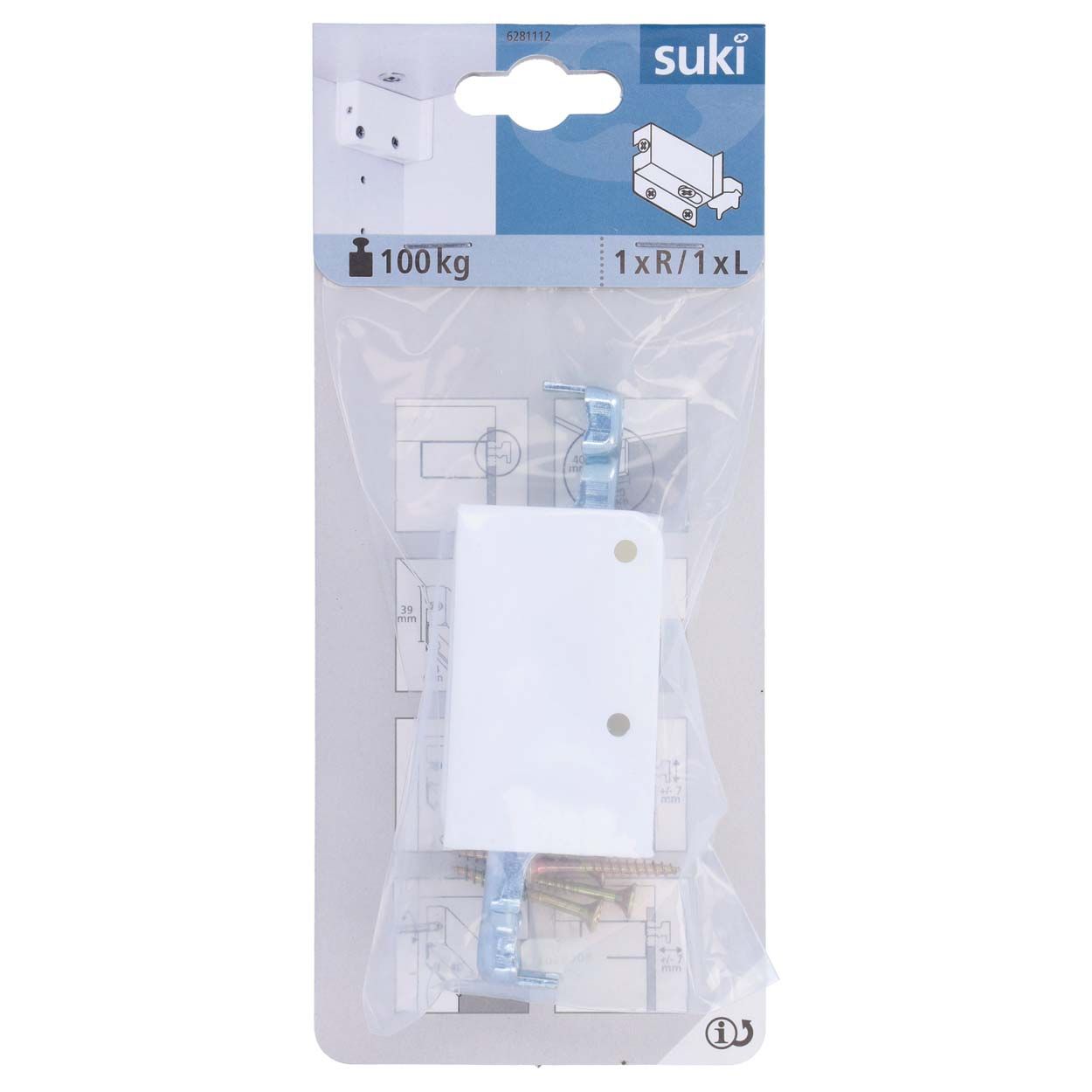 Suki Cabinet Suspension Hanger 100Kg