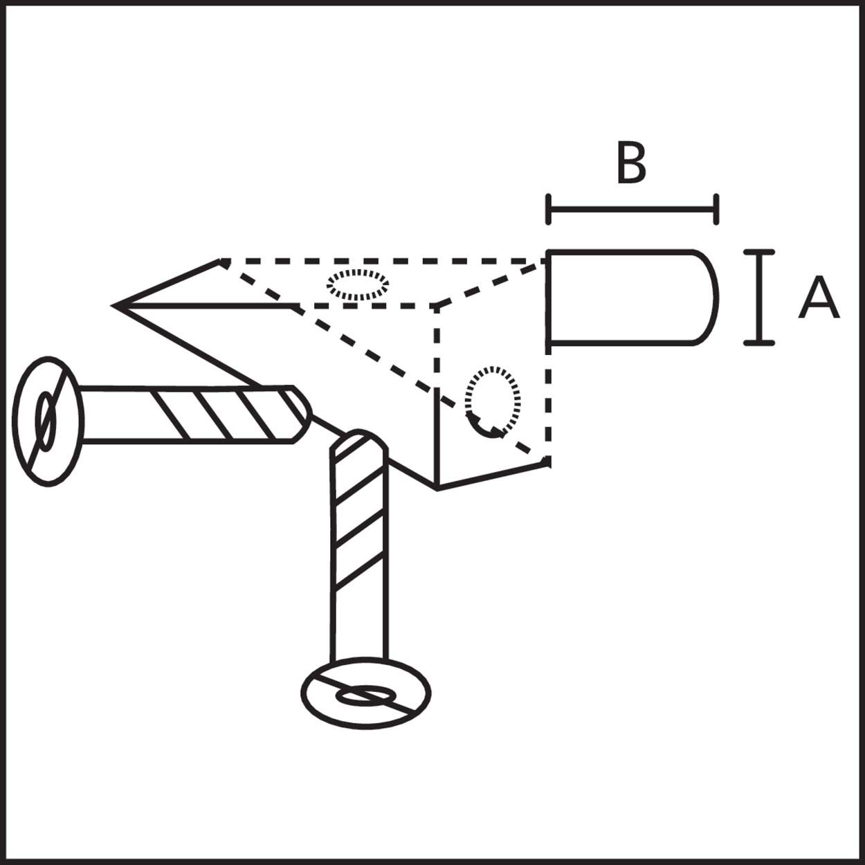 Suki Shelf Support Screw In 5Mm - 8Pk