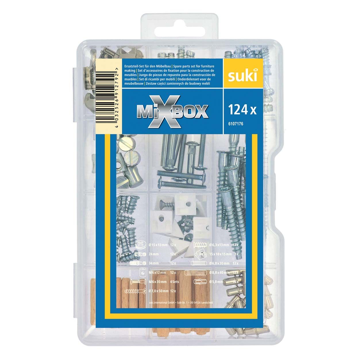 Suki Mixbox Medi Furniture Repair Set - 124Pk
