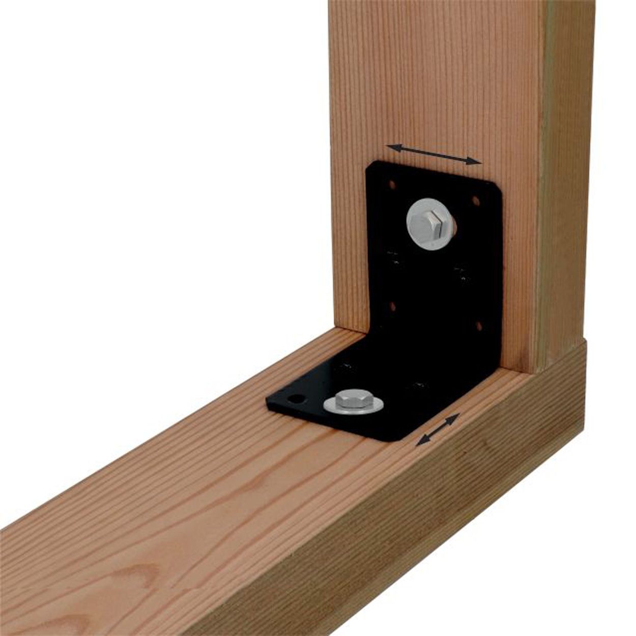 Suki Reinforced Angle Bracket Md 50X90X50 - 1Pk