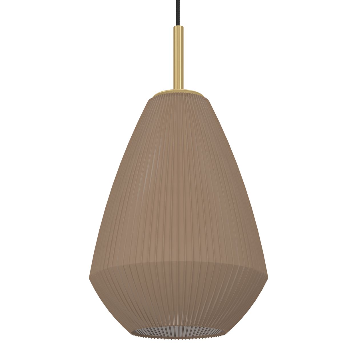 EGLO Caprarola Monochrome Sandy 3 Light Pendant