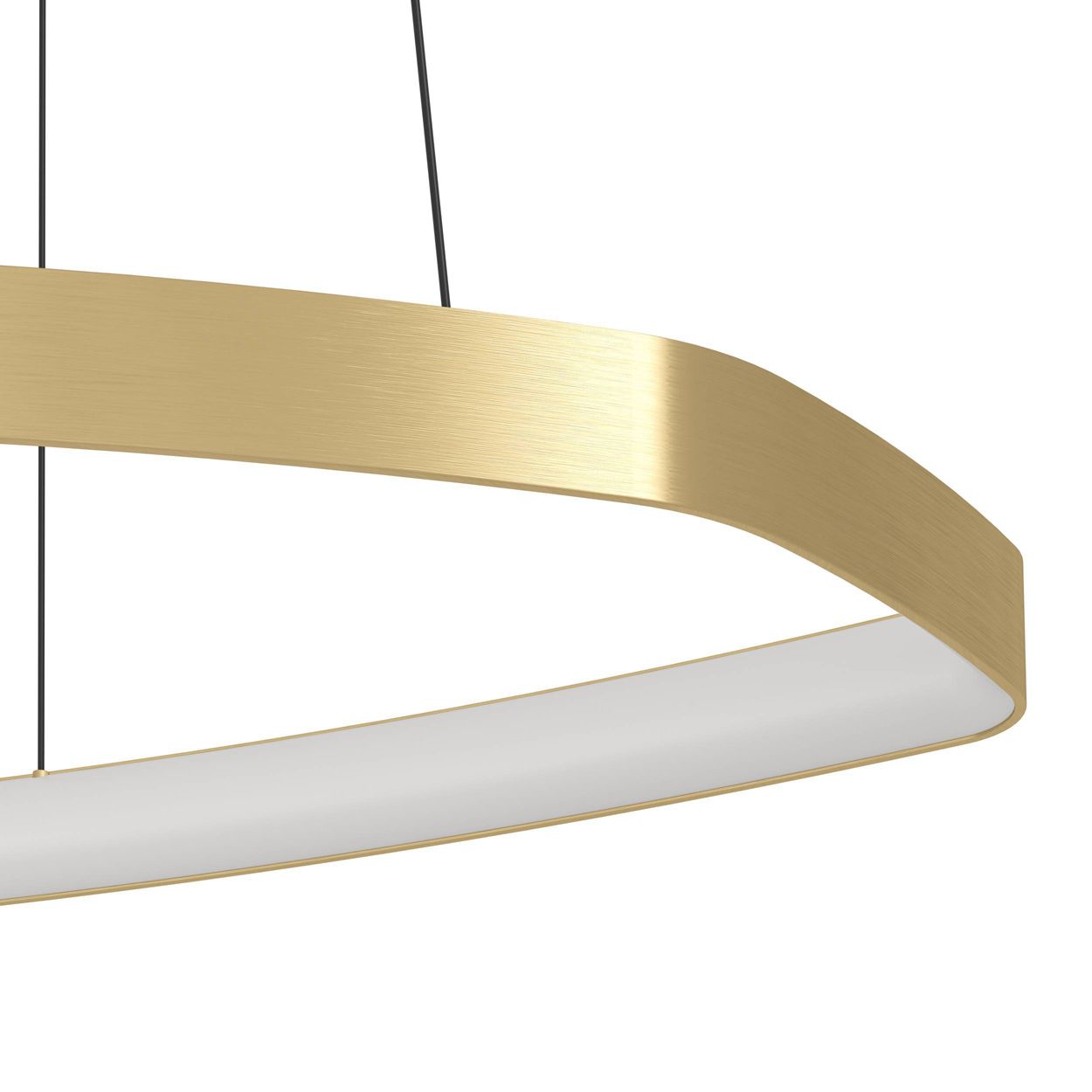 EGLO Vallerosa Brushed Brass Steel Pendant