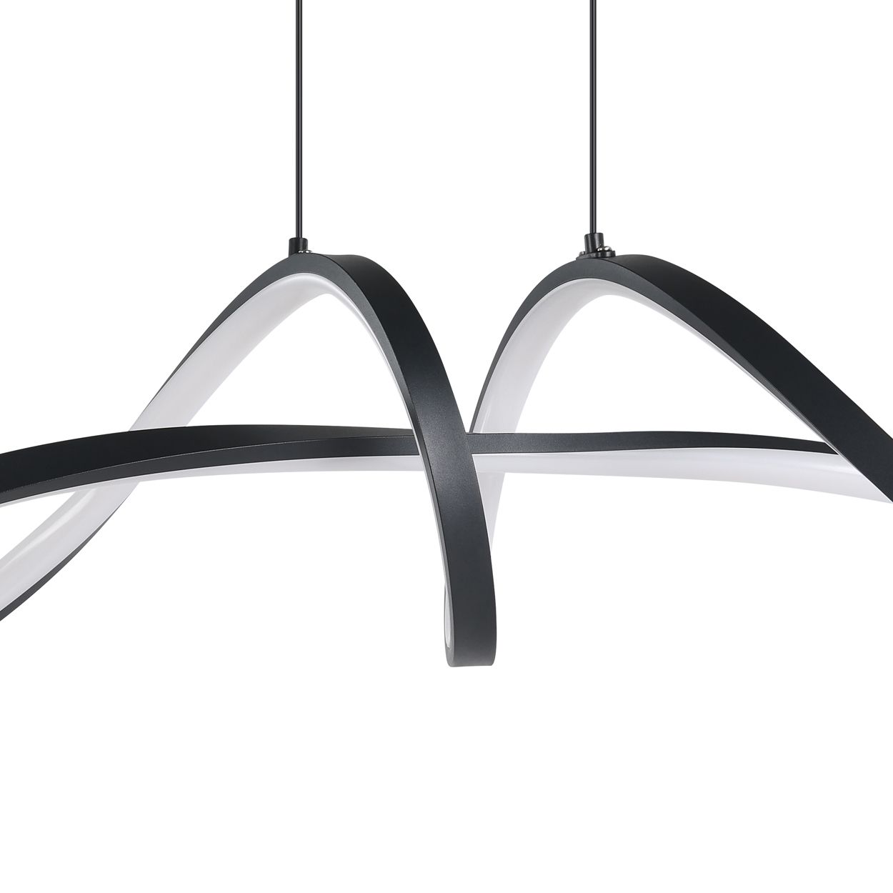 EGLO Calarossa-Z Modern Black Smart Light Pendant