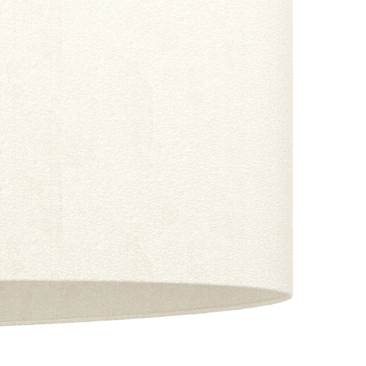 EGLO Febres White Fabric Shade Traditional Pendant