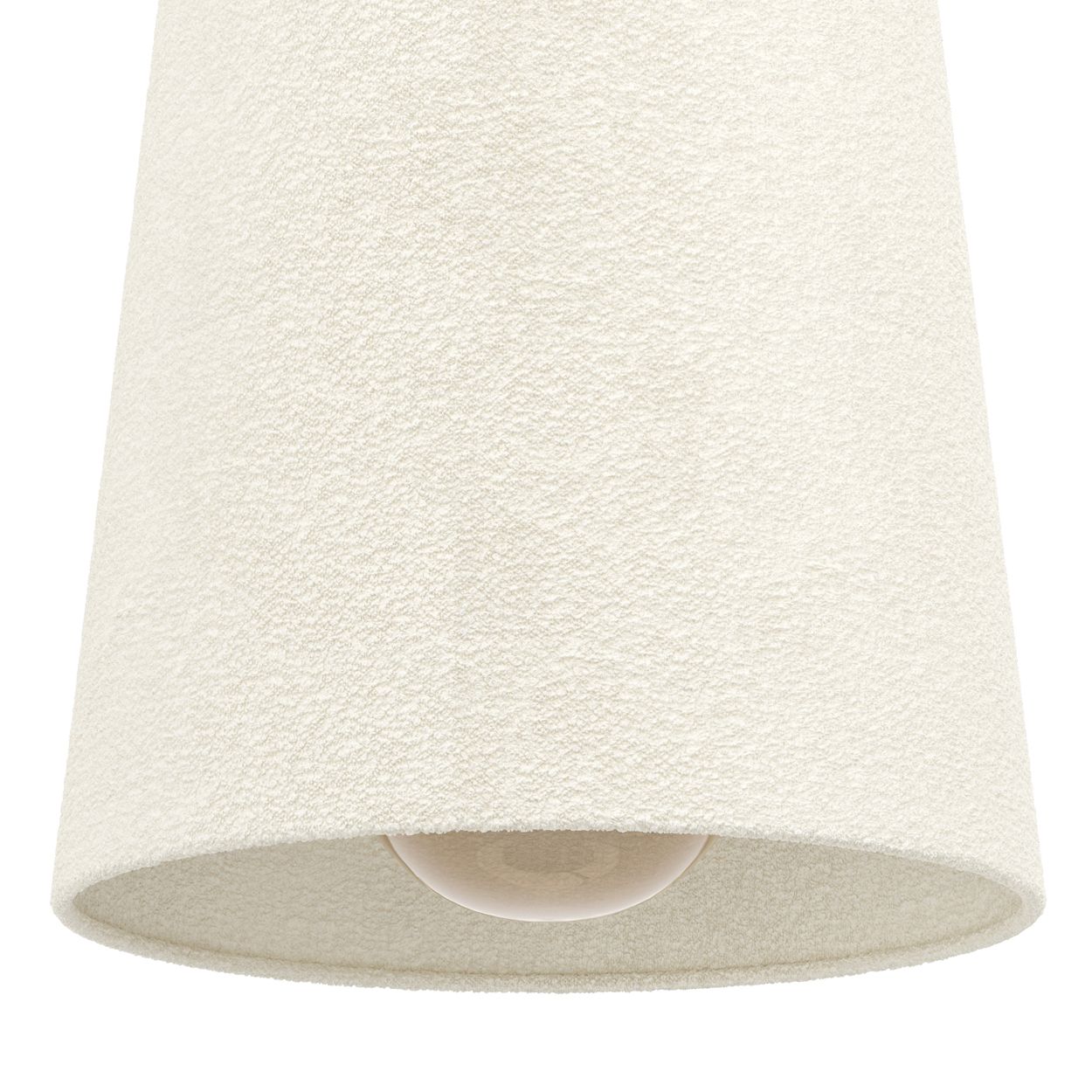 EGLO Febres White Fabric Shade 3 Light Pendant