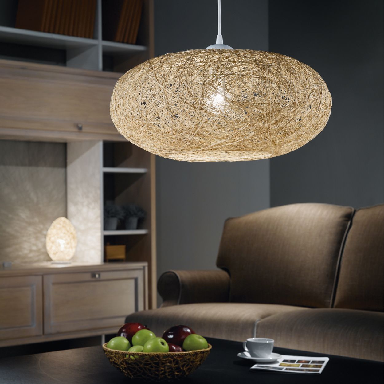 EGLO Campilo Beige Contemporary Pendant