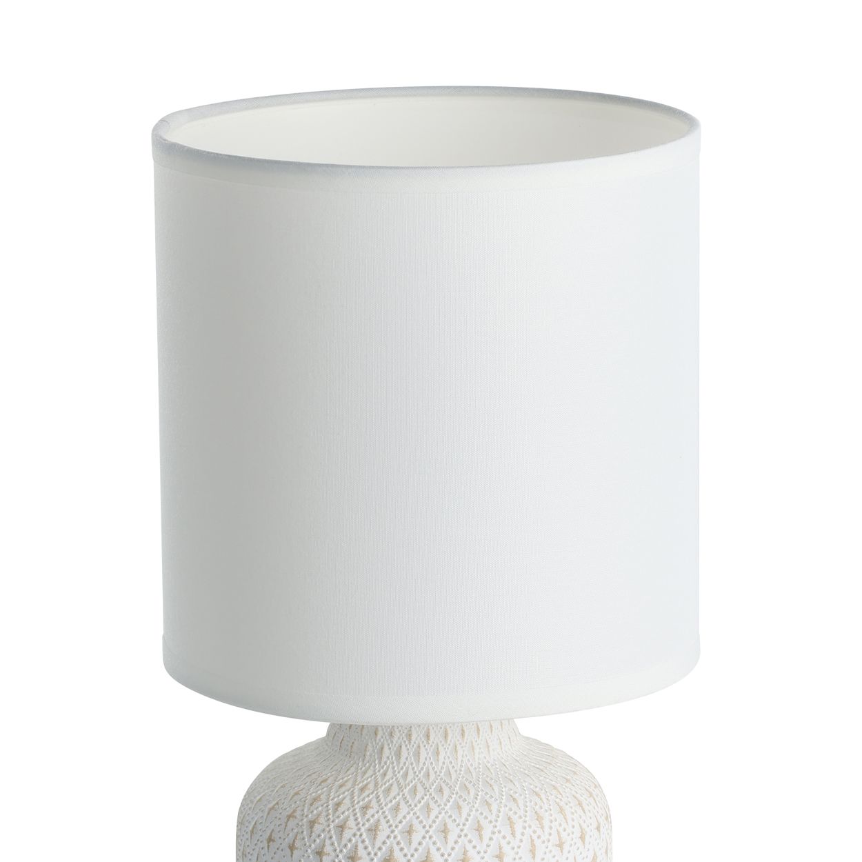 EGLO Bellariva 1 Light Creme And White Table Lamp
