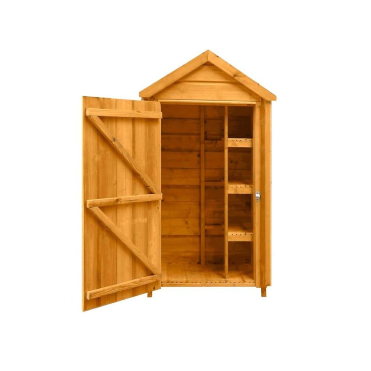 MCD Mini Apex Wooden Shed  3ft x 3ft