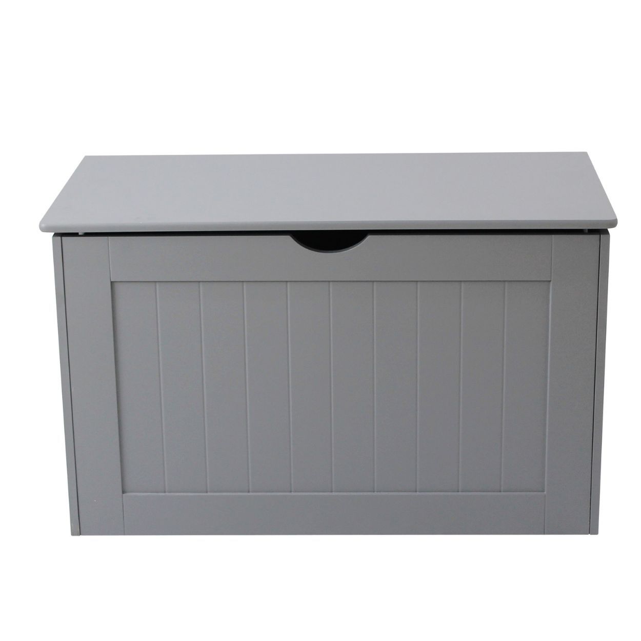 Shaker-Style Blanket Box Grey
