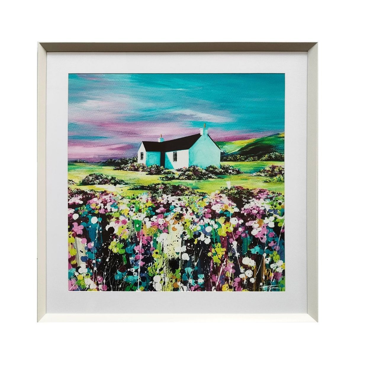 Nightfall 60X60Cm Framed Print