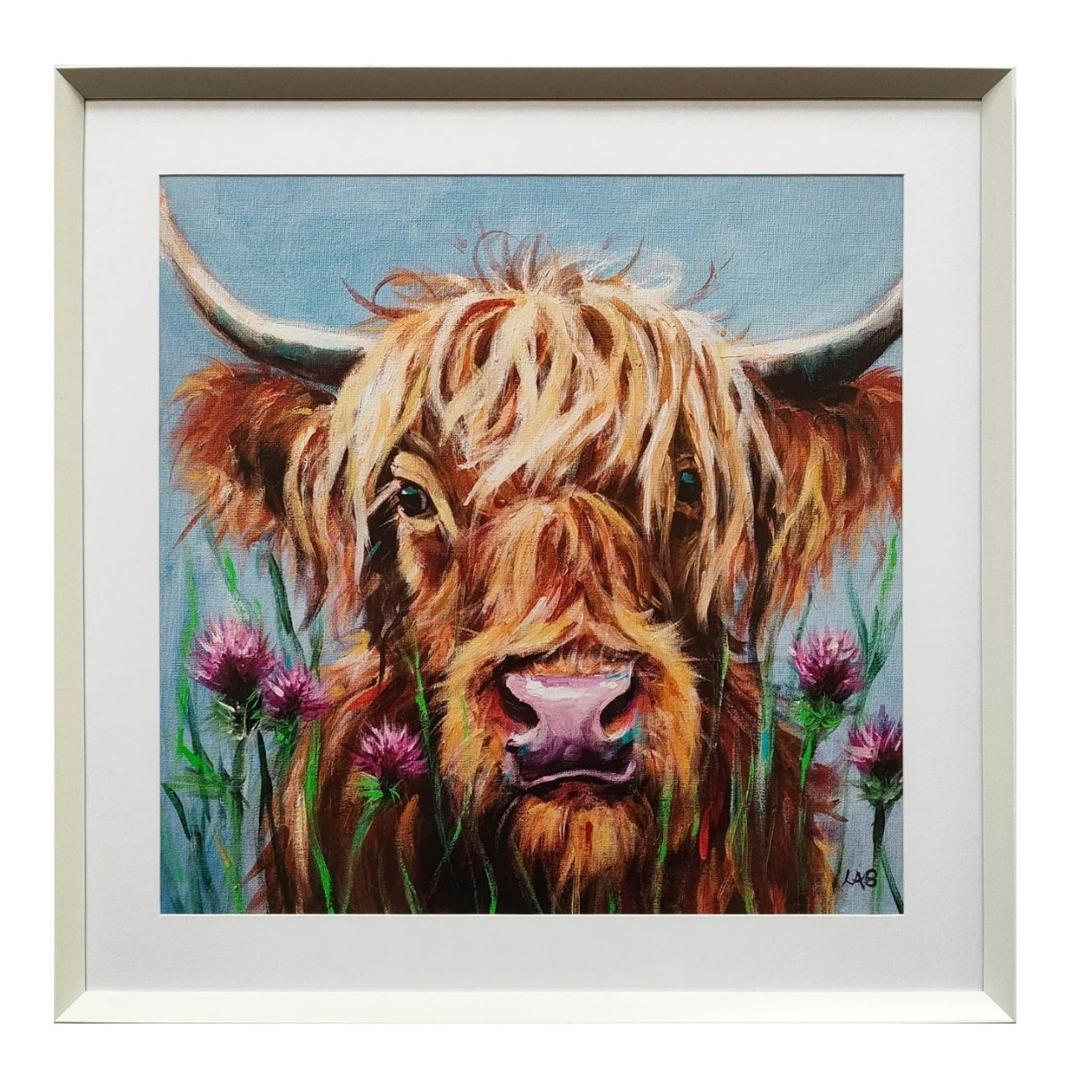 Highlander 60X60Cm Framed Print