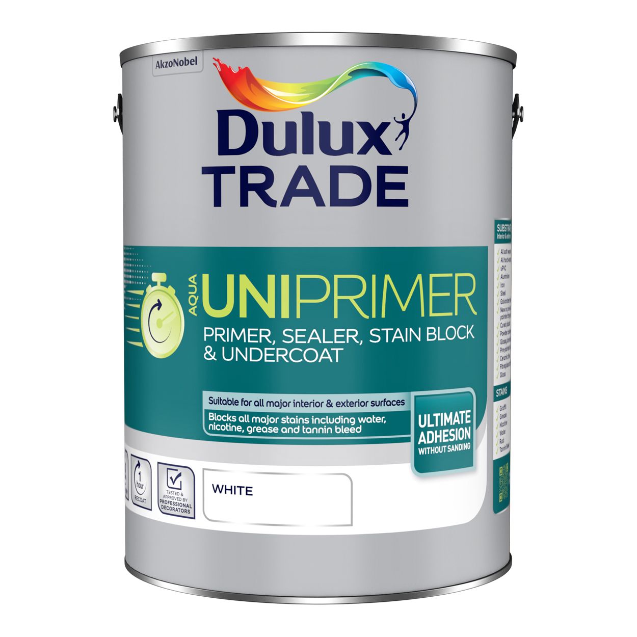 Dulux Trade Aqua Uni Primer White 5L