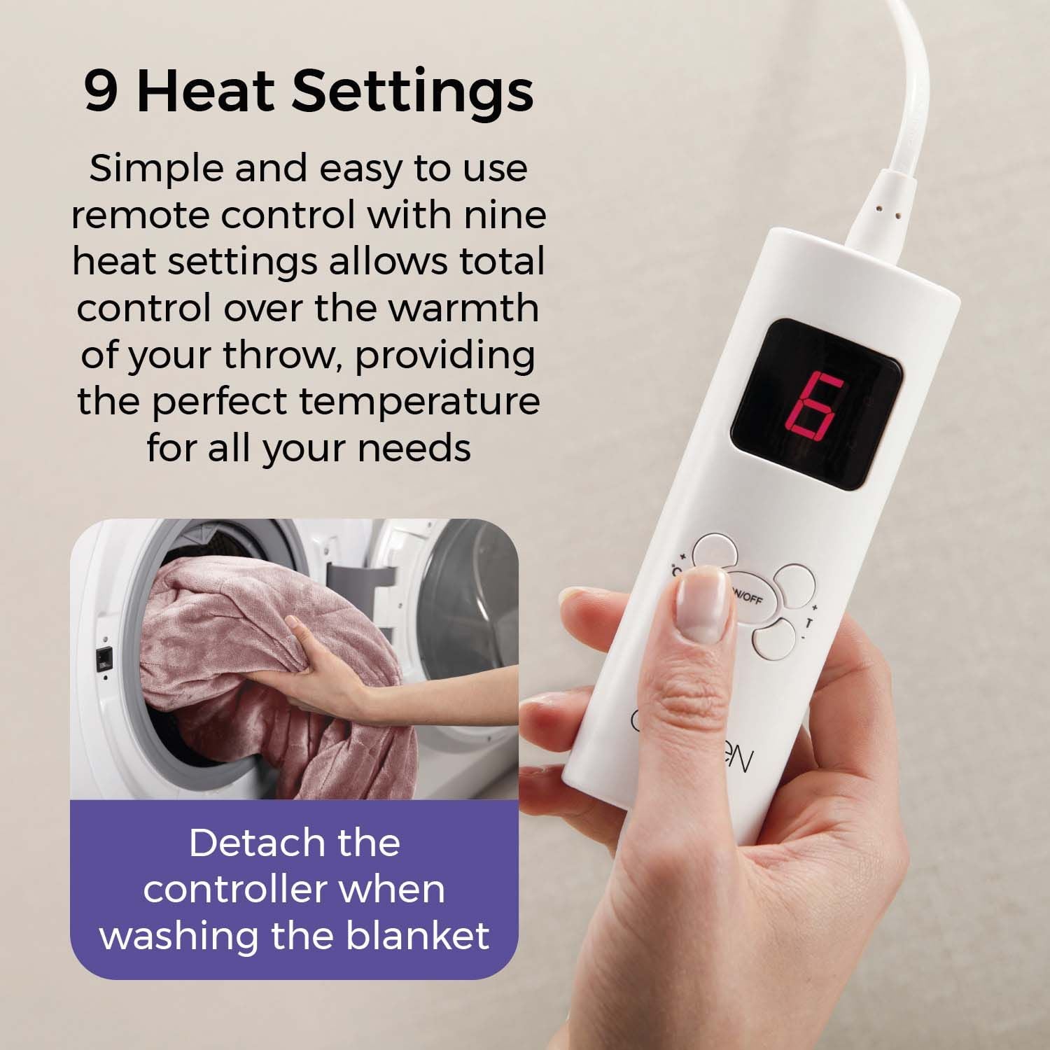 Fleece Electric Over Blanket