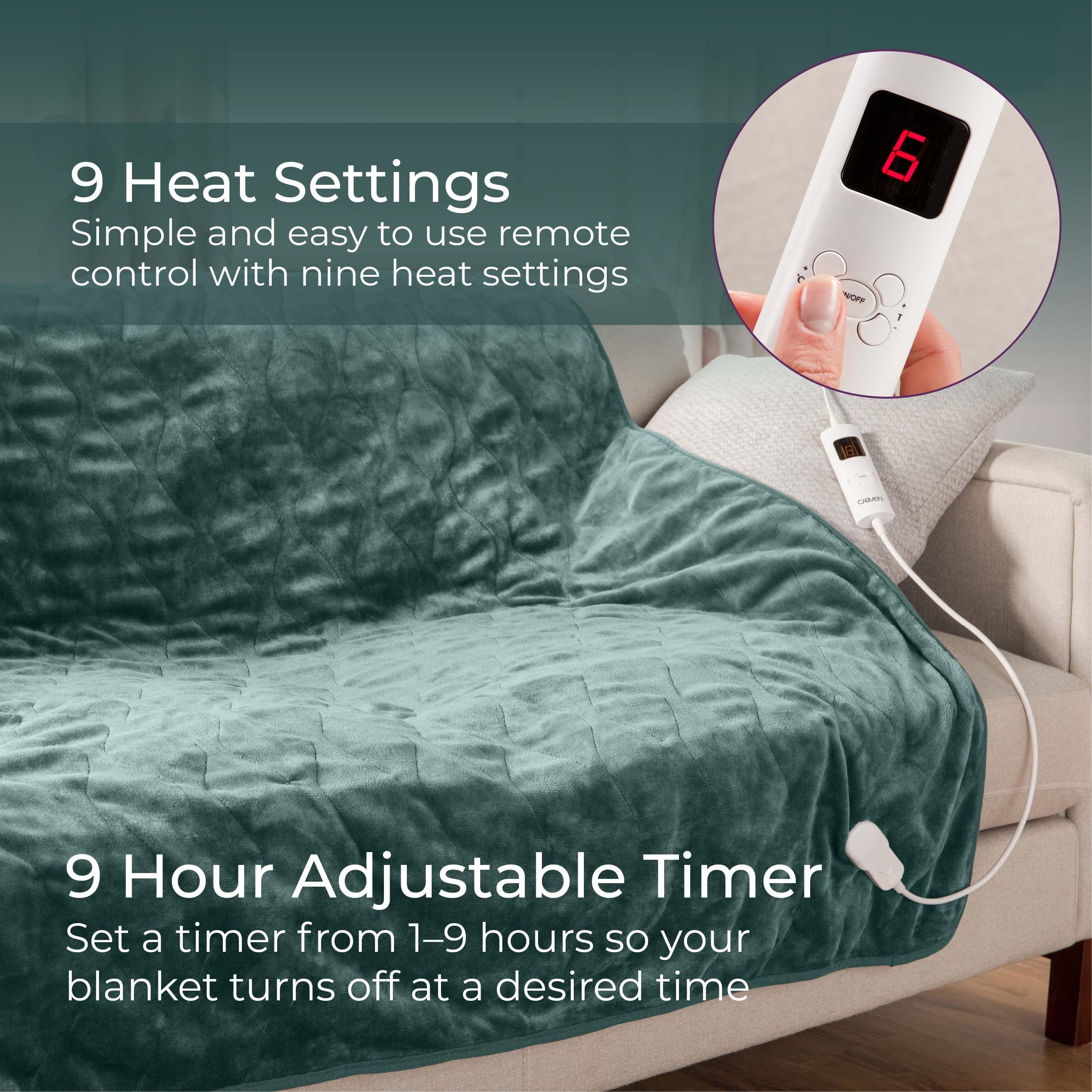 Fleece Electric Over Blanket