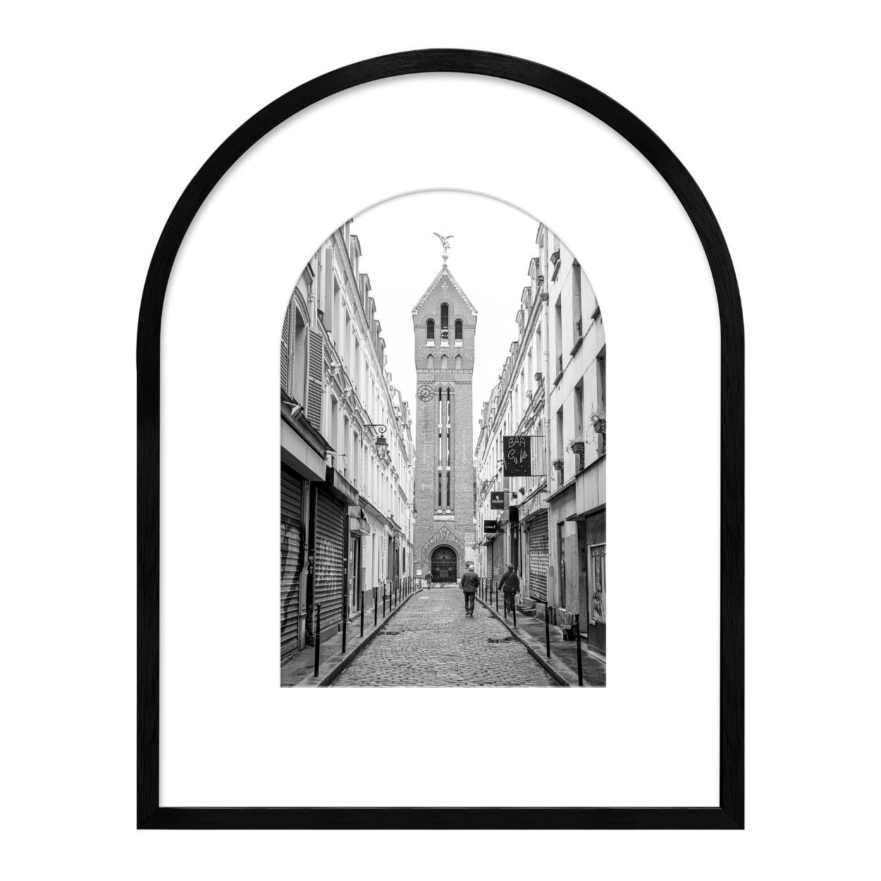 Black Aluminium Arch Frame 10x12