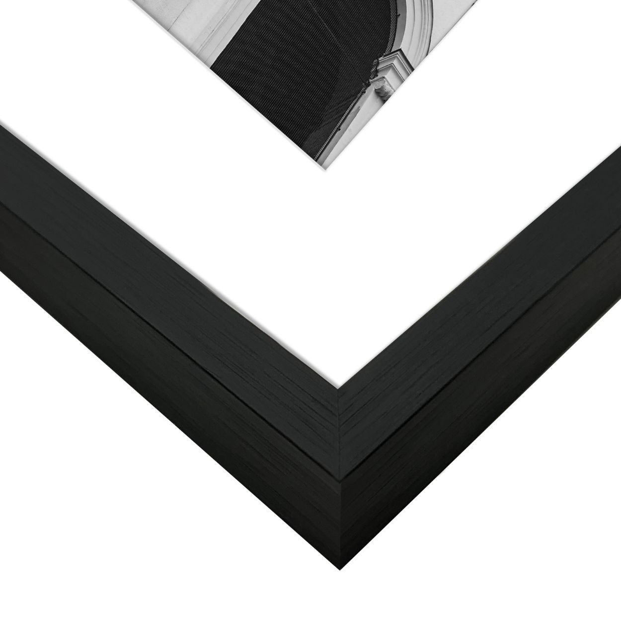 Black Aluminium Arch Frame 6x8