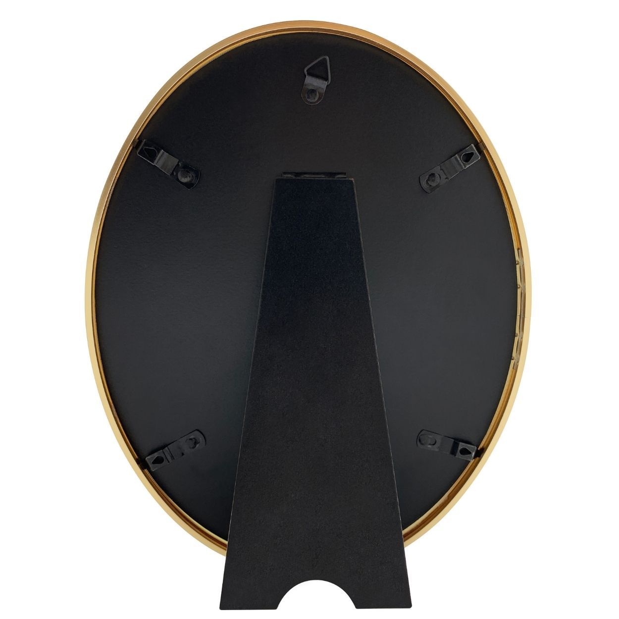 Metal Round Mirror 100x100x2.8cm Gold