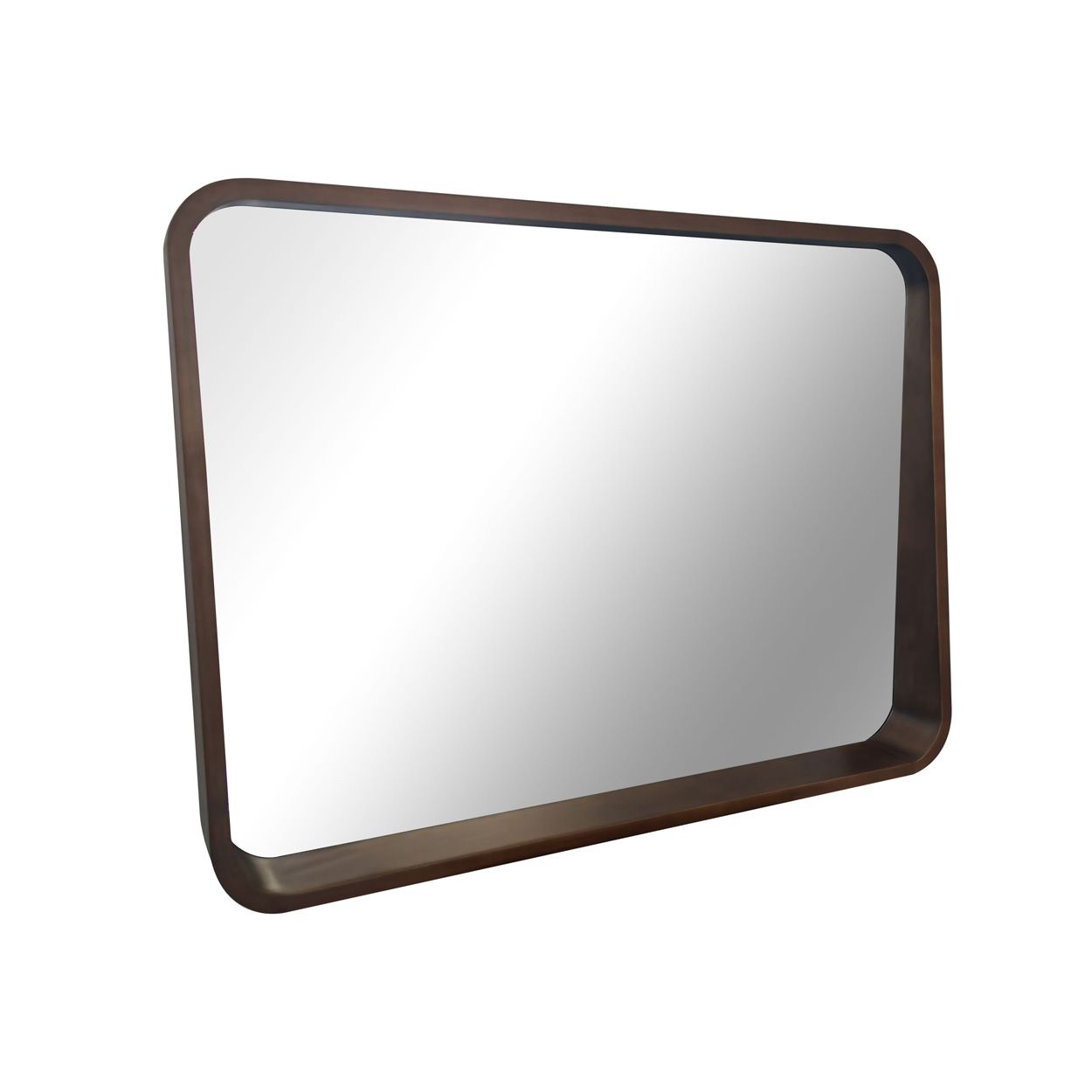 Wood Framed Mirror 82.5x62.5x9.6Cm