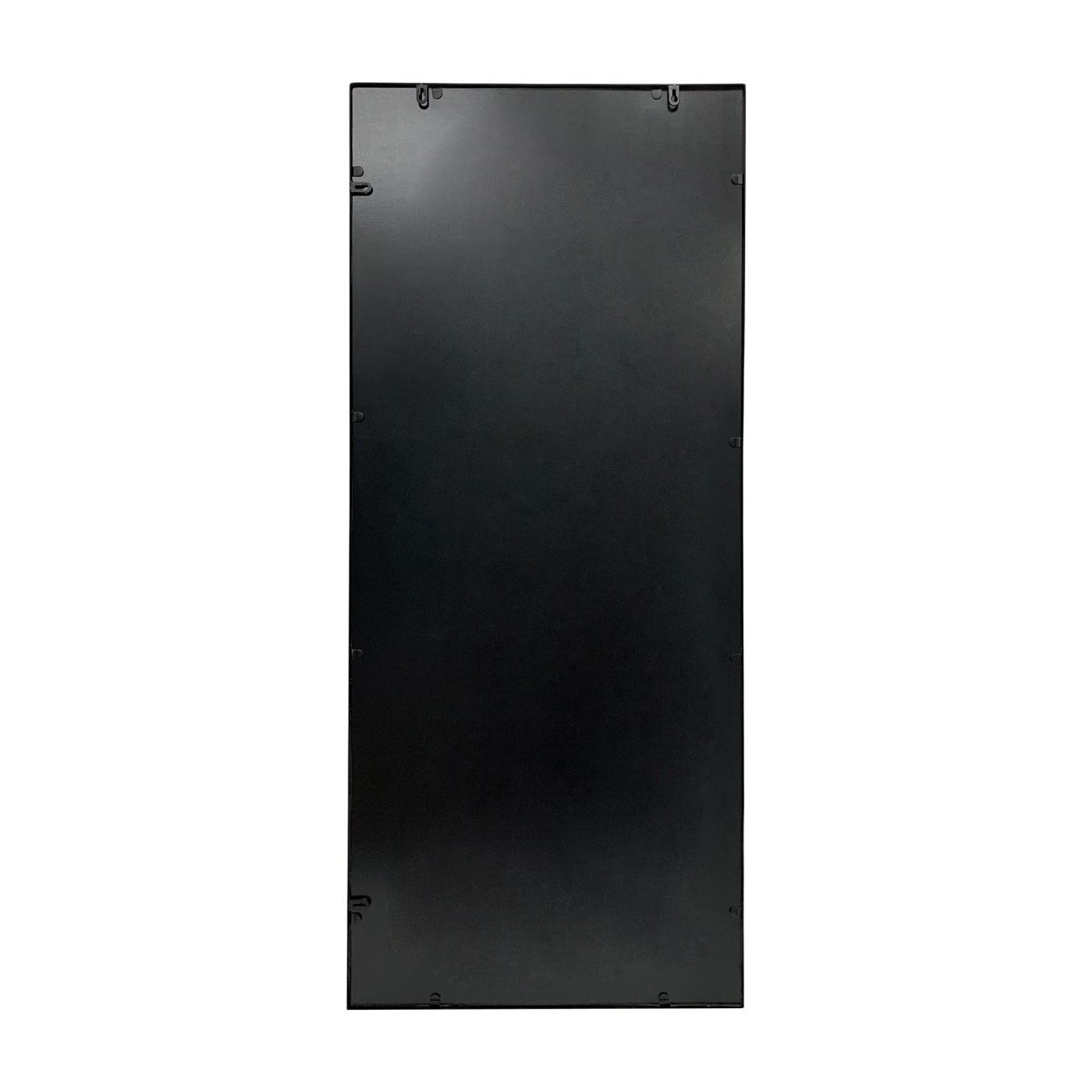 Metal Window Mirror 140x60x2.7Cm Black