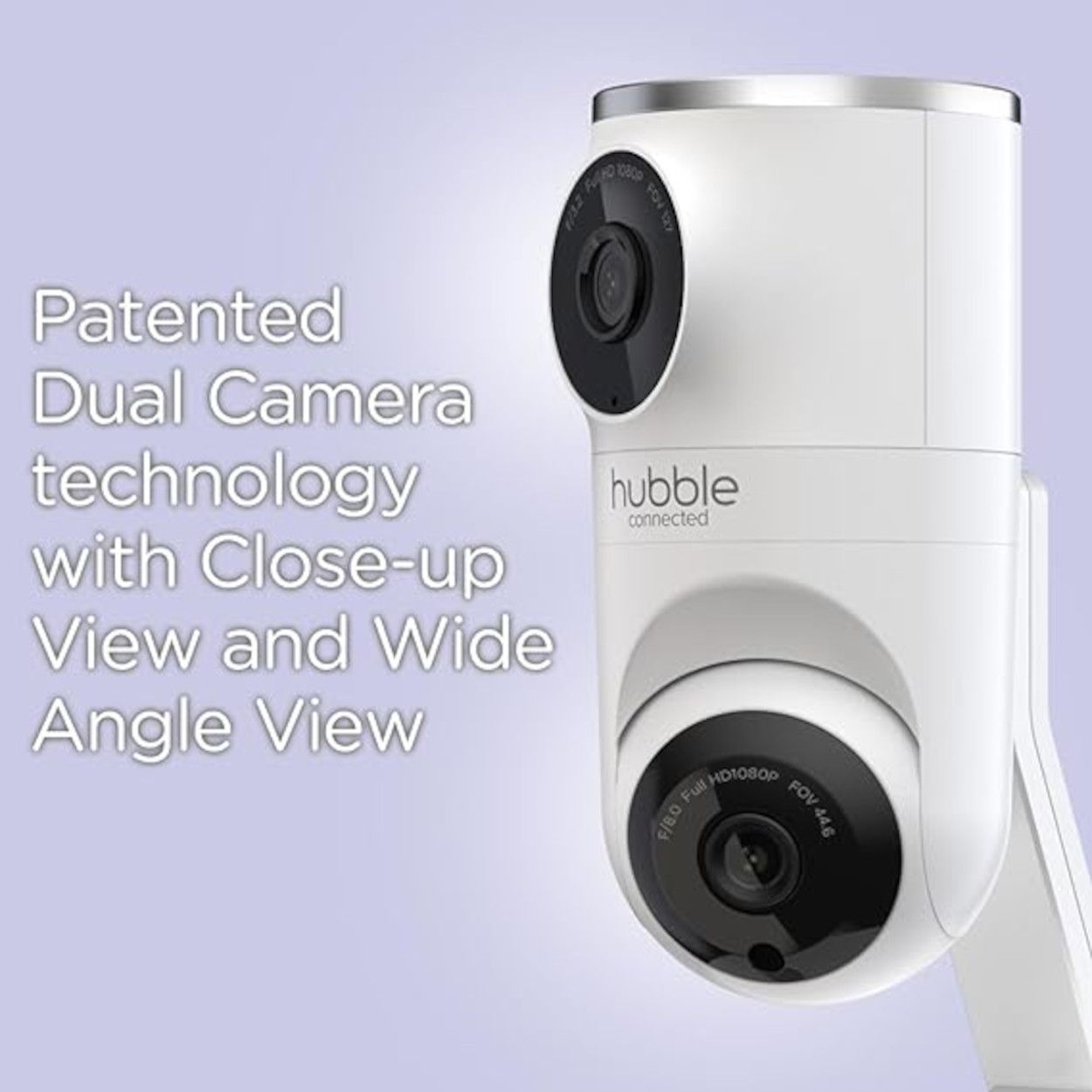 Hubble Nursey Pal Dual-Vision - White
