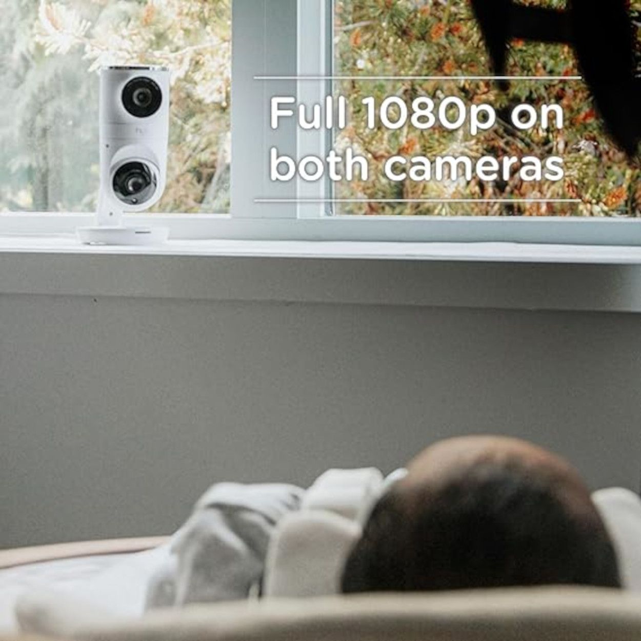 Hubble Nursey Pal Dual-Vision - White