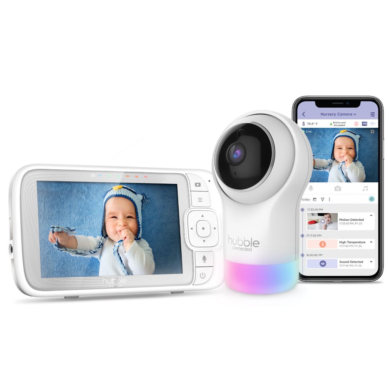 Hubble Nursery Pal Glow Plus 5 Inch Conn.