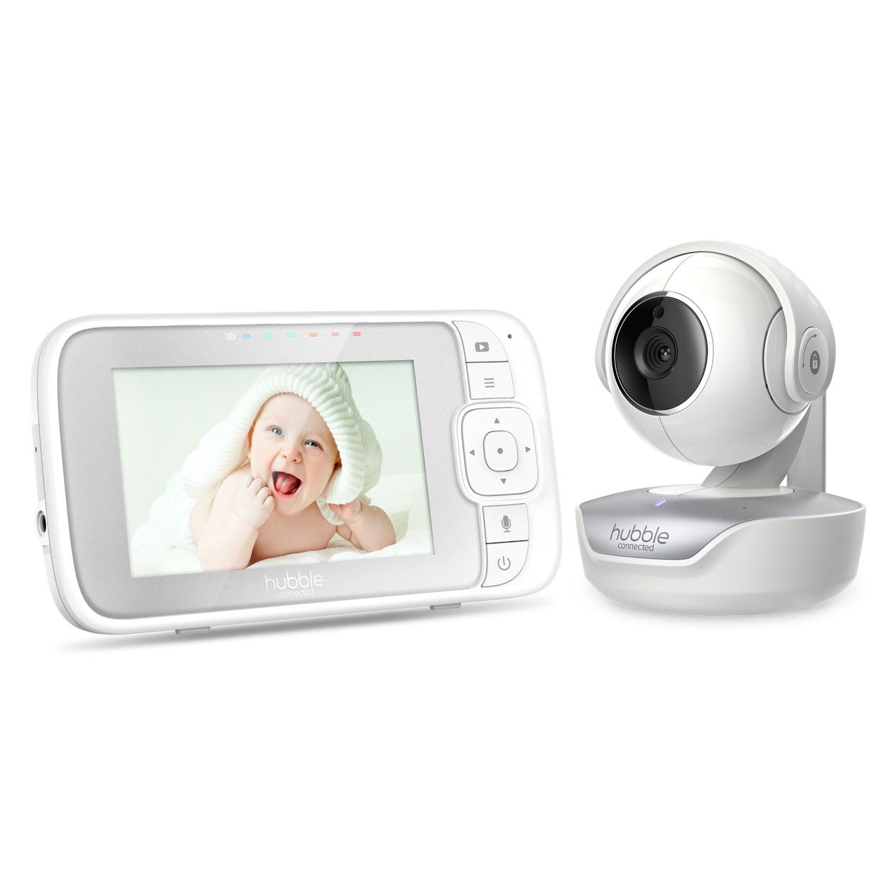 Hubble Nursery View Select 4.3 Inch Non-Conn. - White