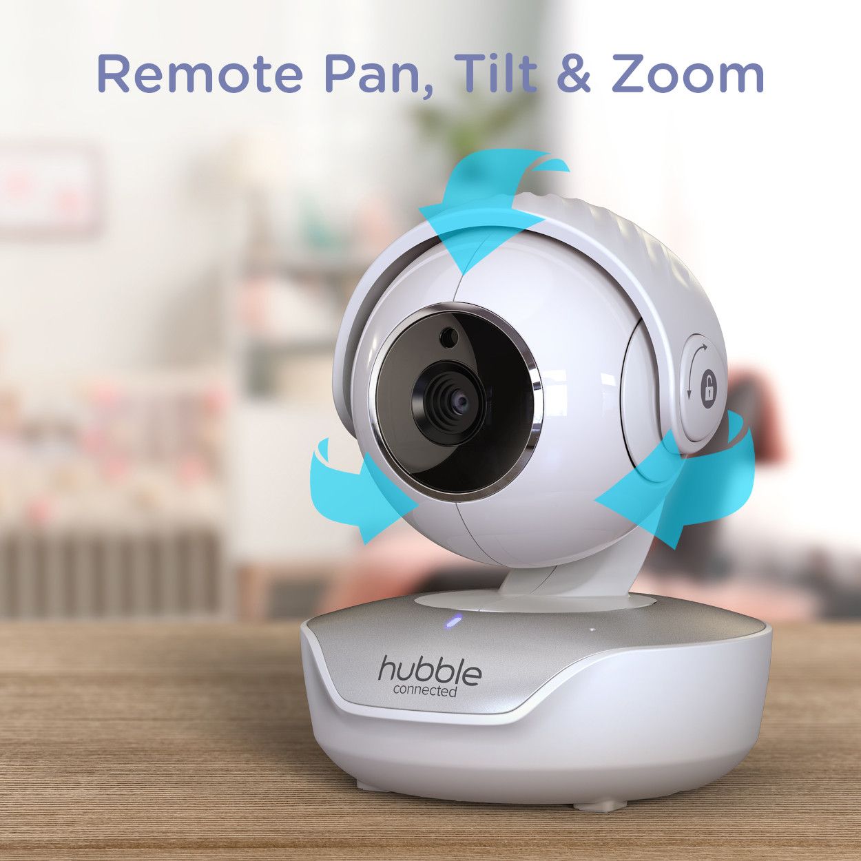 Hubble Nursery View Select 4.3 Inch Non-Conn. - White