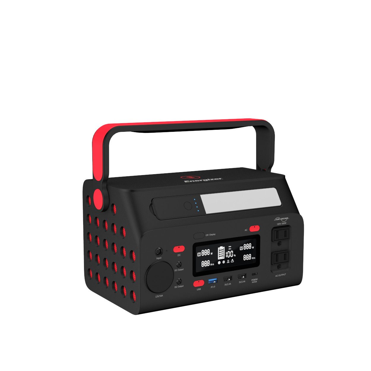 Energizer PPS300 Power Station 293W - Red & Black