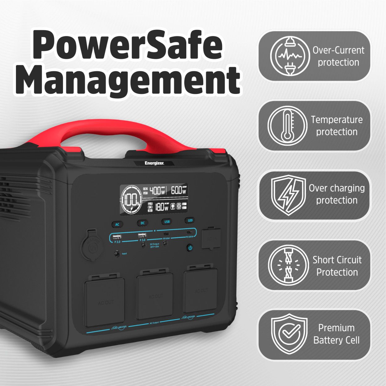 Energizer PPS1100 Portable Power Station