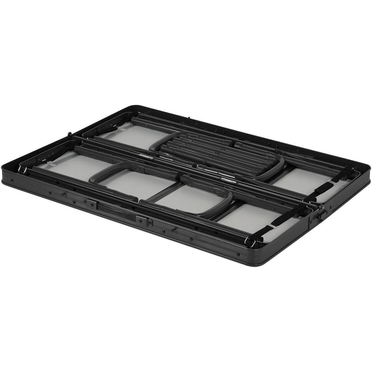 Campart Foldaway Picnic Table Maine - Black