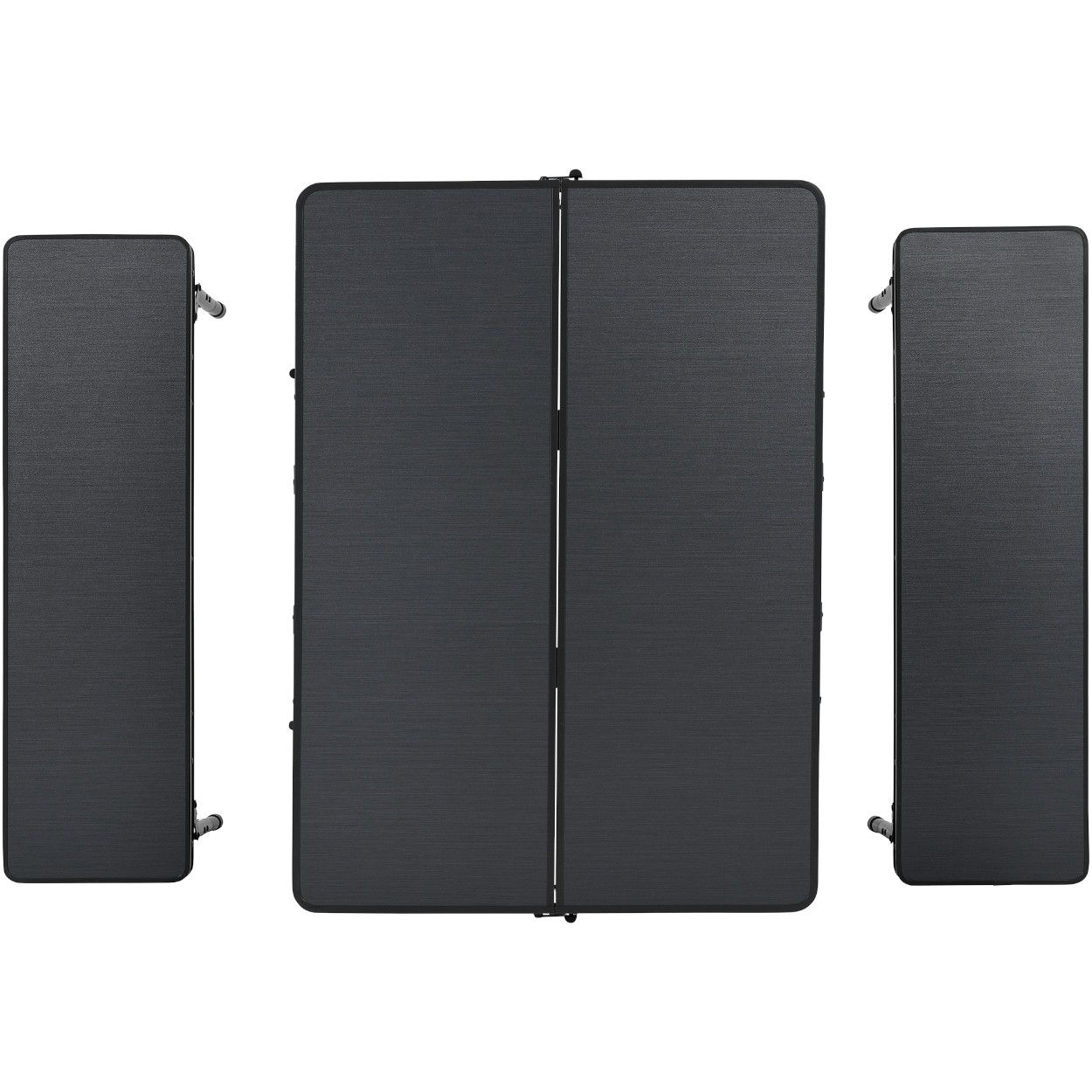 Campart Foldaway Picnic Table Maine - Black