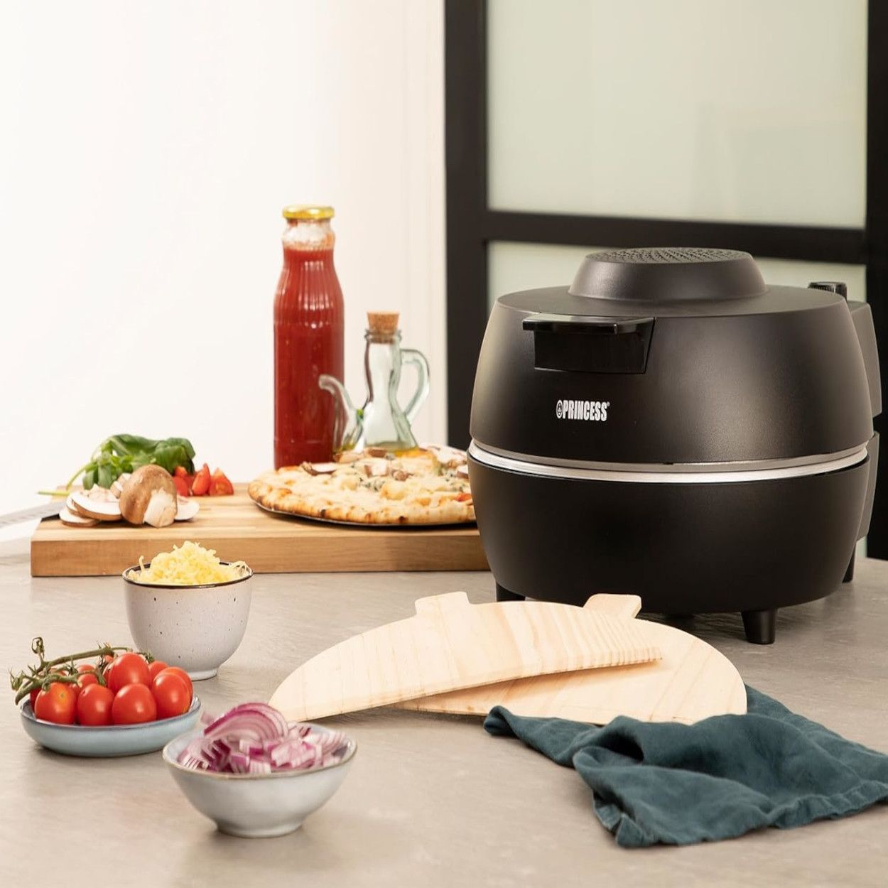 Princess Pizza Oven Pro Black