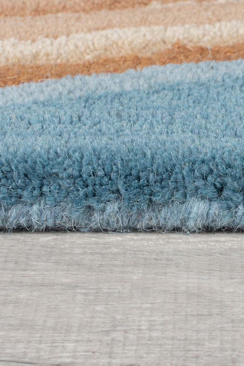 Abstract Flow Blue 160X230