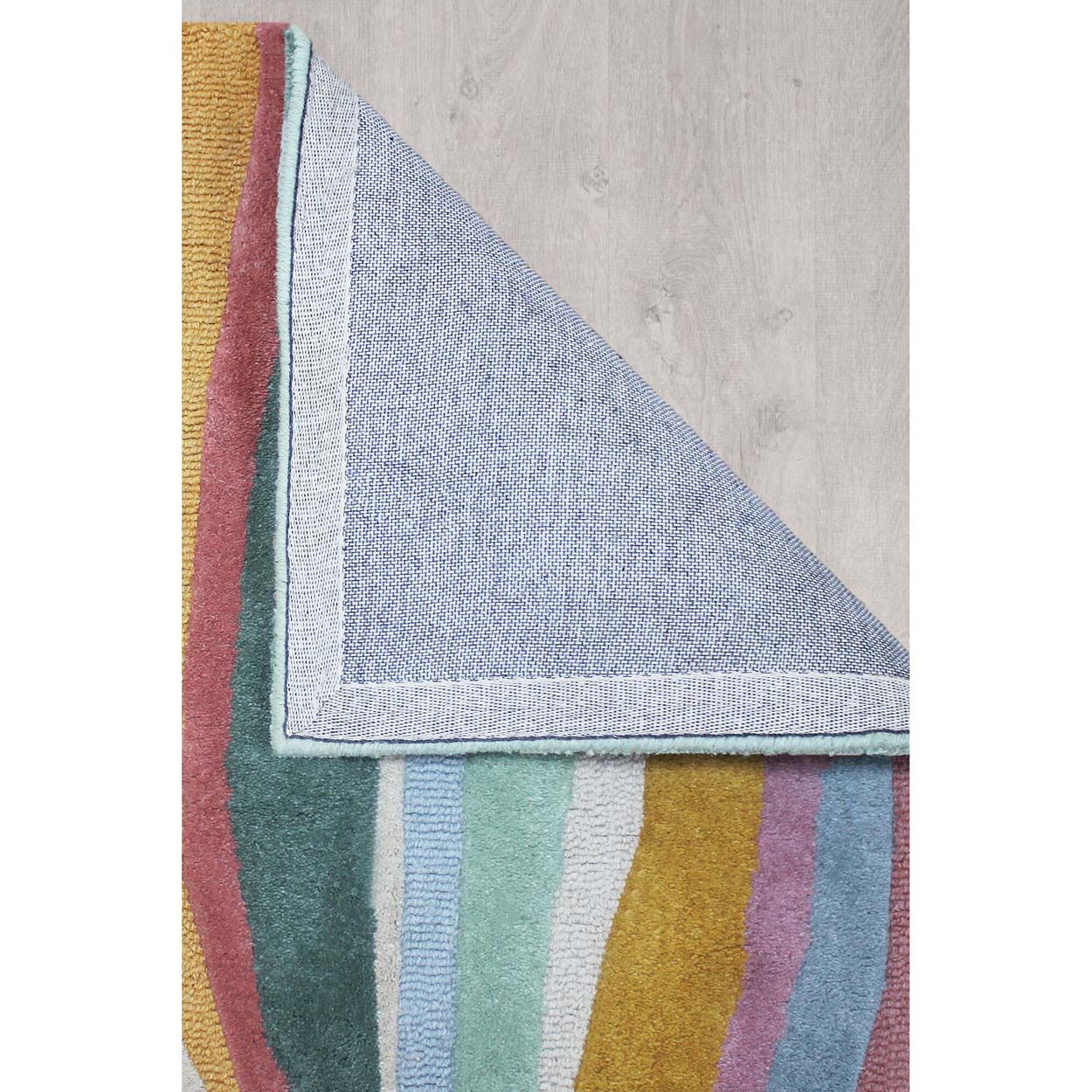 Abstract Flow Pink Green 60X230