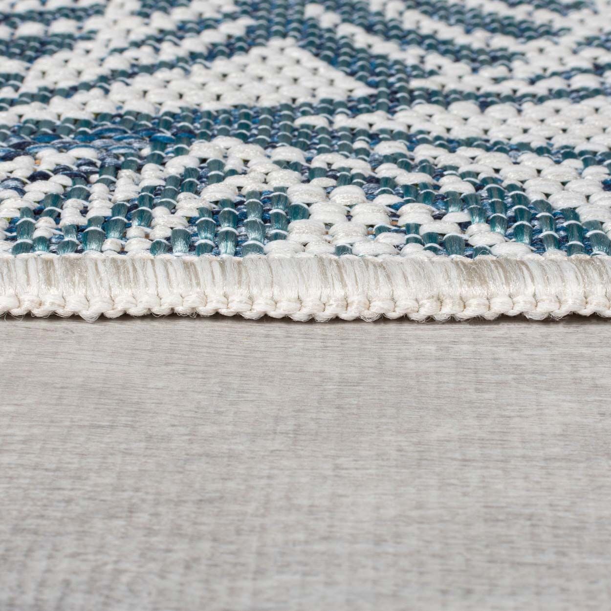 Bella Leaf Outdoor Blue Green 160X230