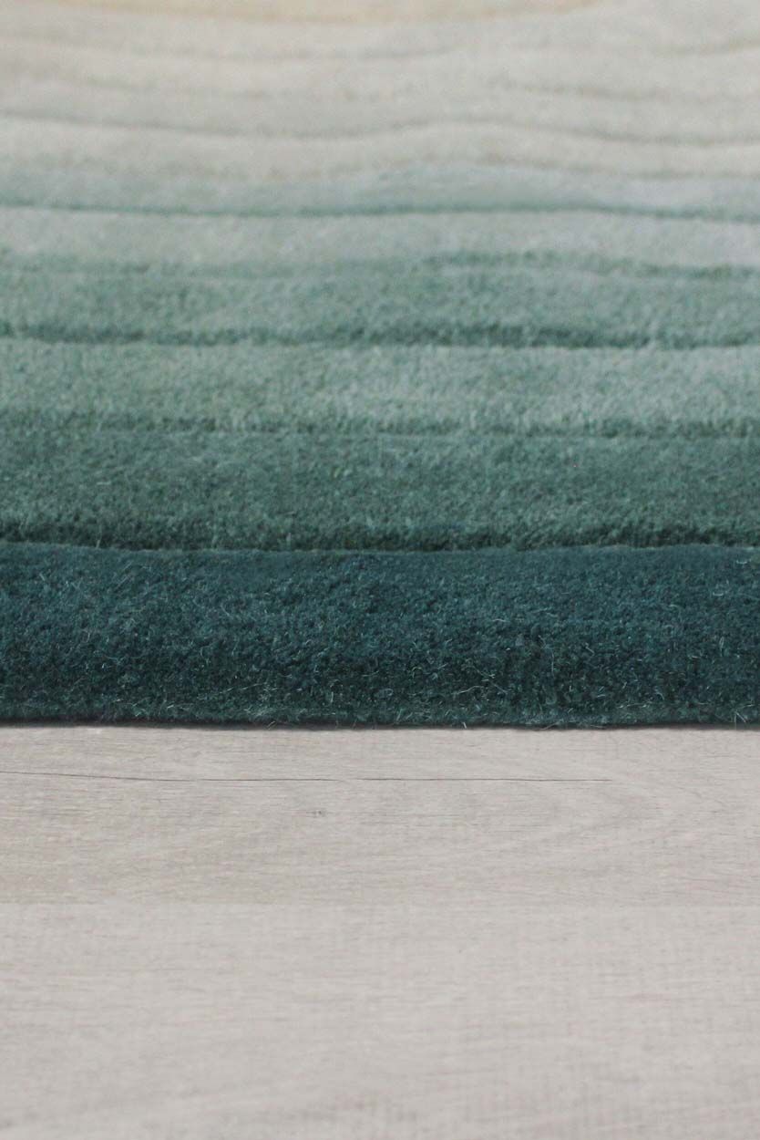 Puddle Ombre Wool Blue 160X230