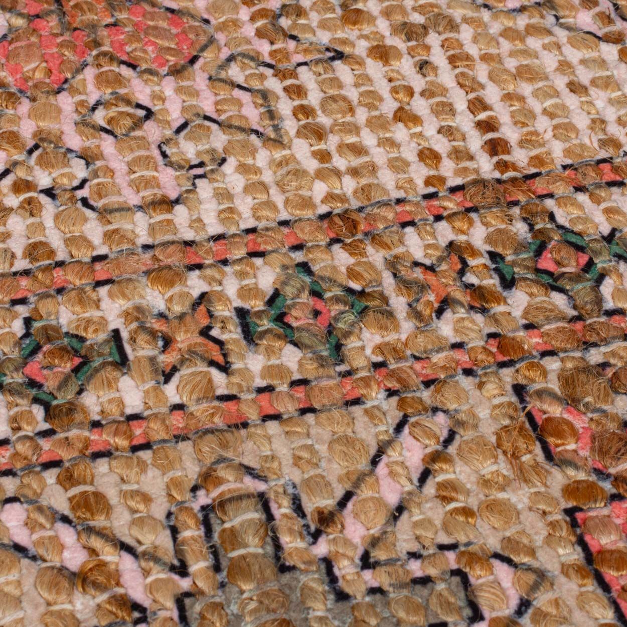 Lana Jute Global Pink 160X230