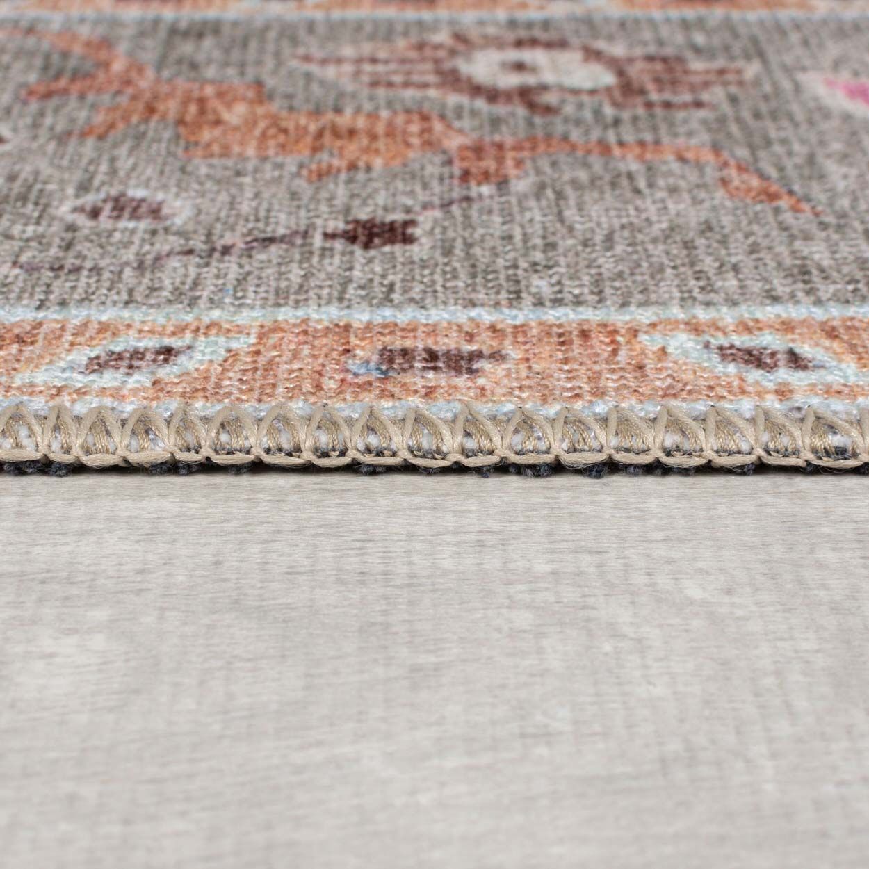 Una Floral Washable Green 152X230