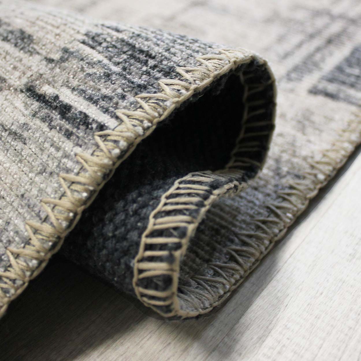 Silas Abstract Cream 190X290