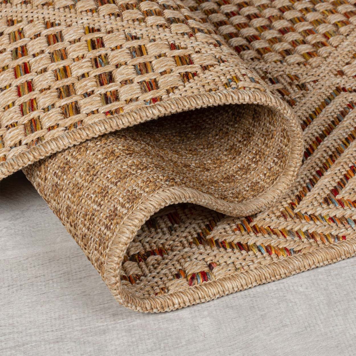 Nora Diamond Outdoor Natural Multi 160X230