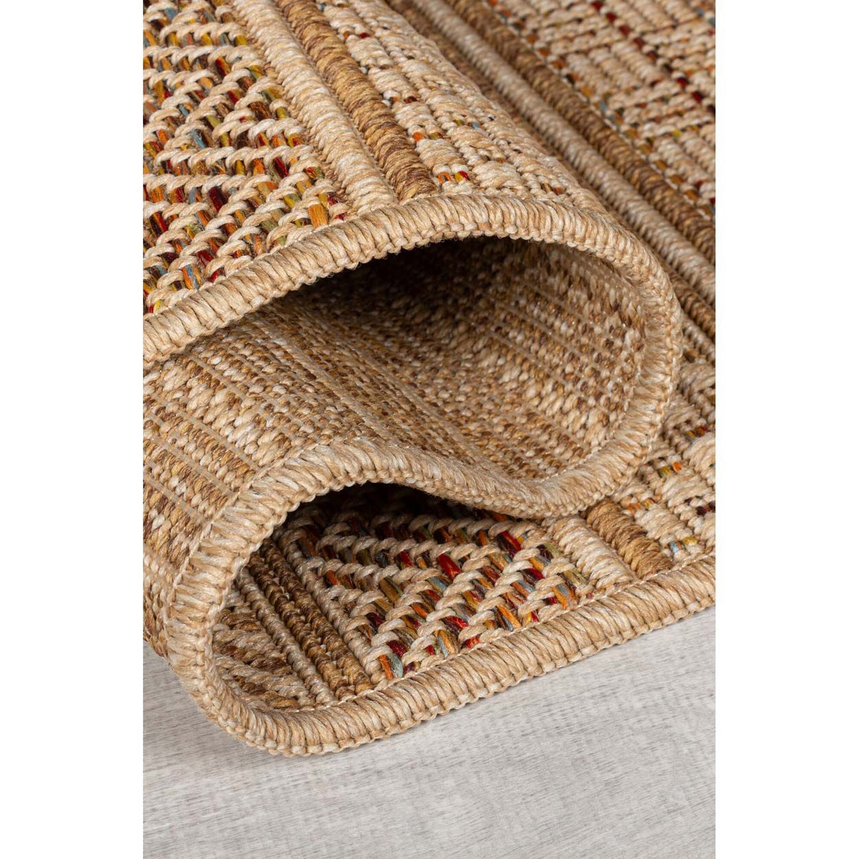 Farah Stripe Outdoor Natural Multi 120X170