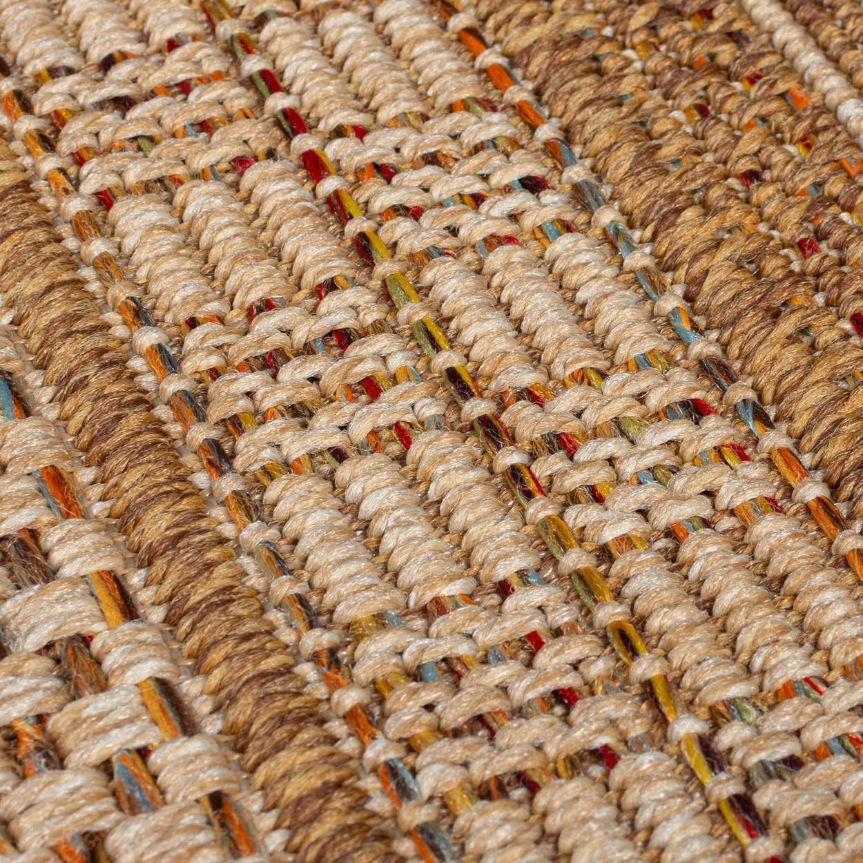 Farah Stripe Outdoor Natural Multi 80X230