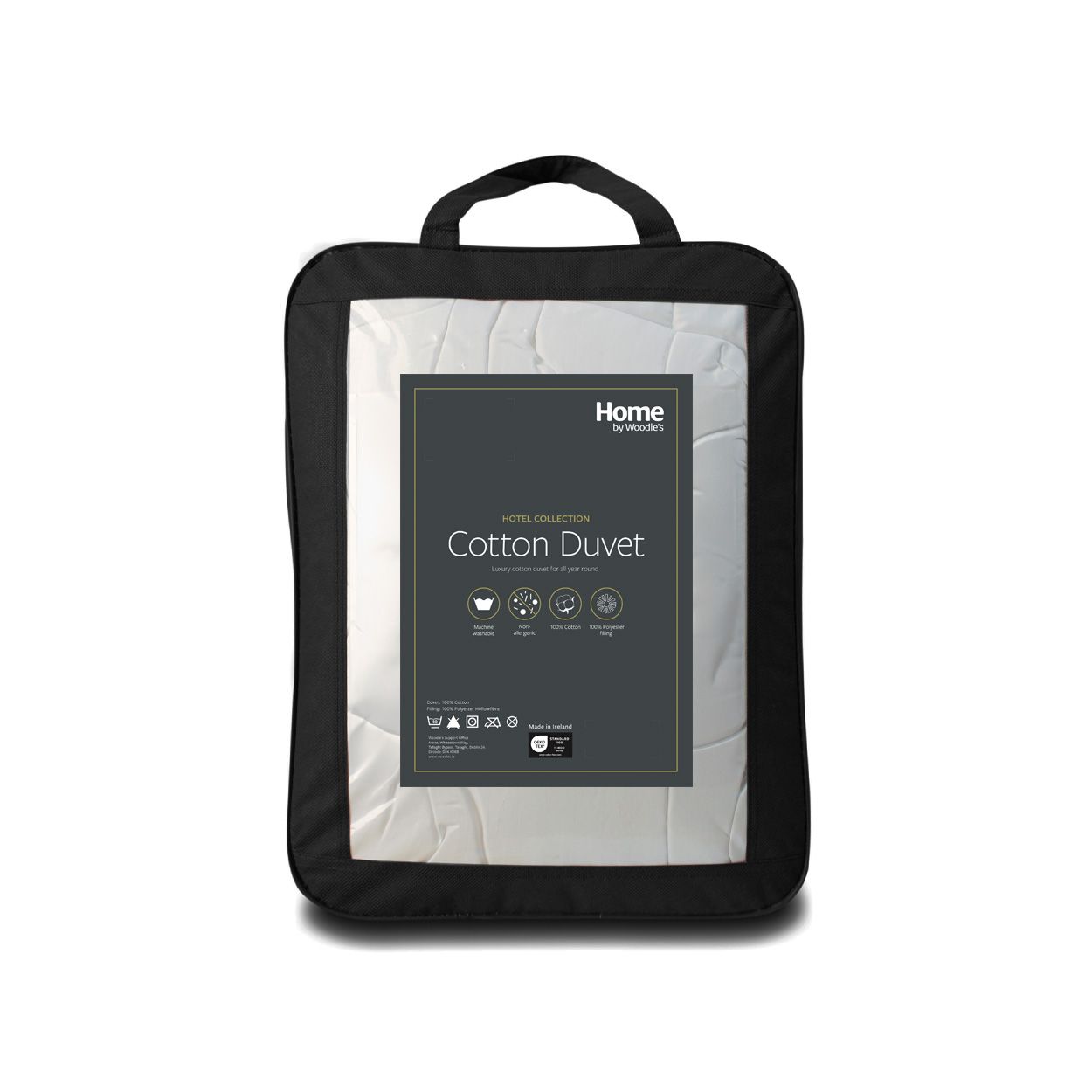 Hotel Collection Cotton Duvet 10.5 Tog Single