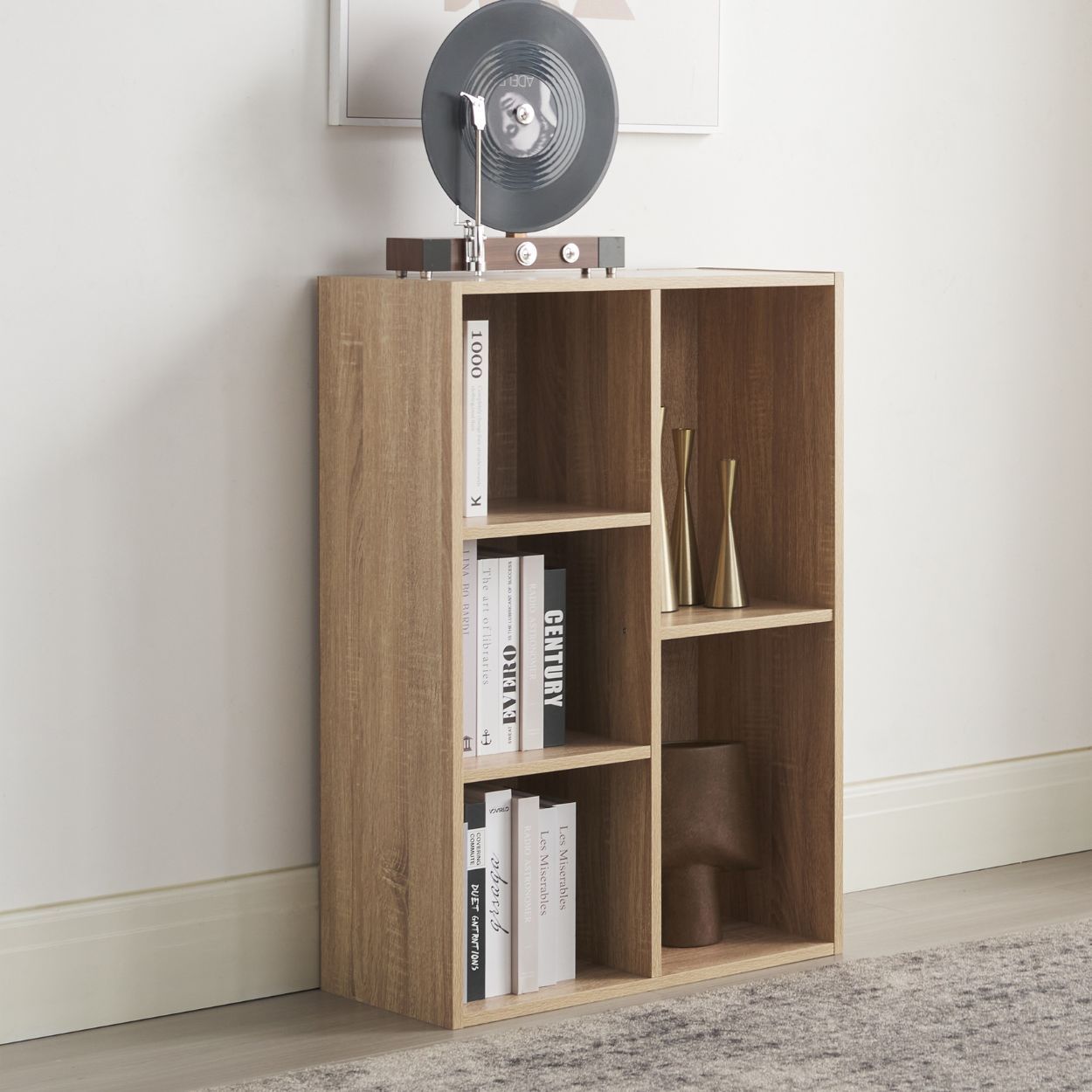 Joe 5 Shelf Utility Unit Oak