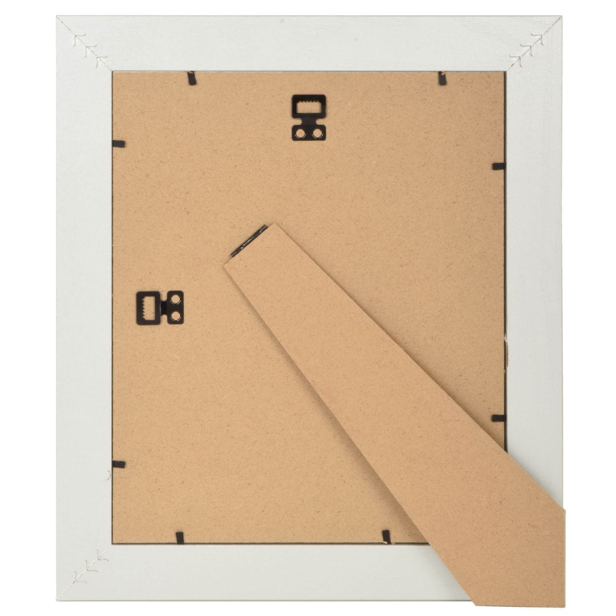 Bevelled Mirror Frame Silver 9x11 inch