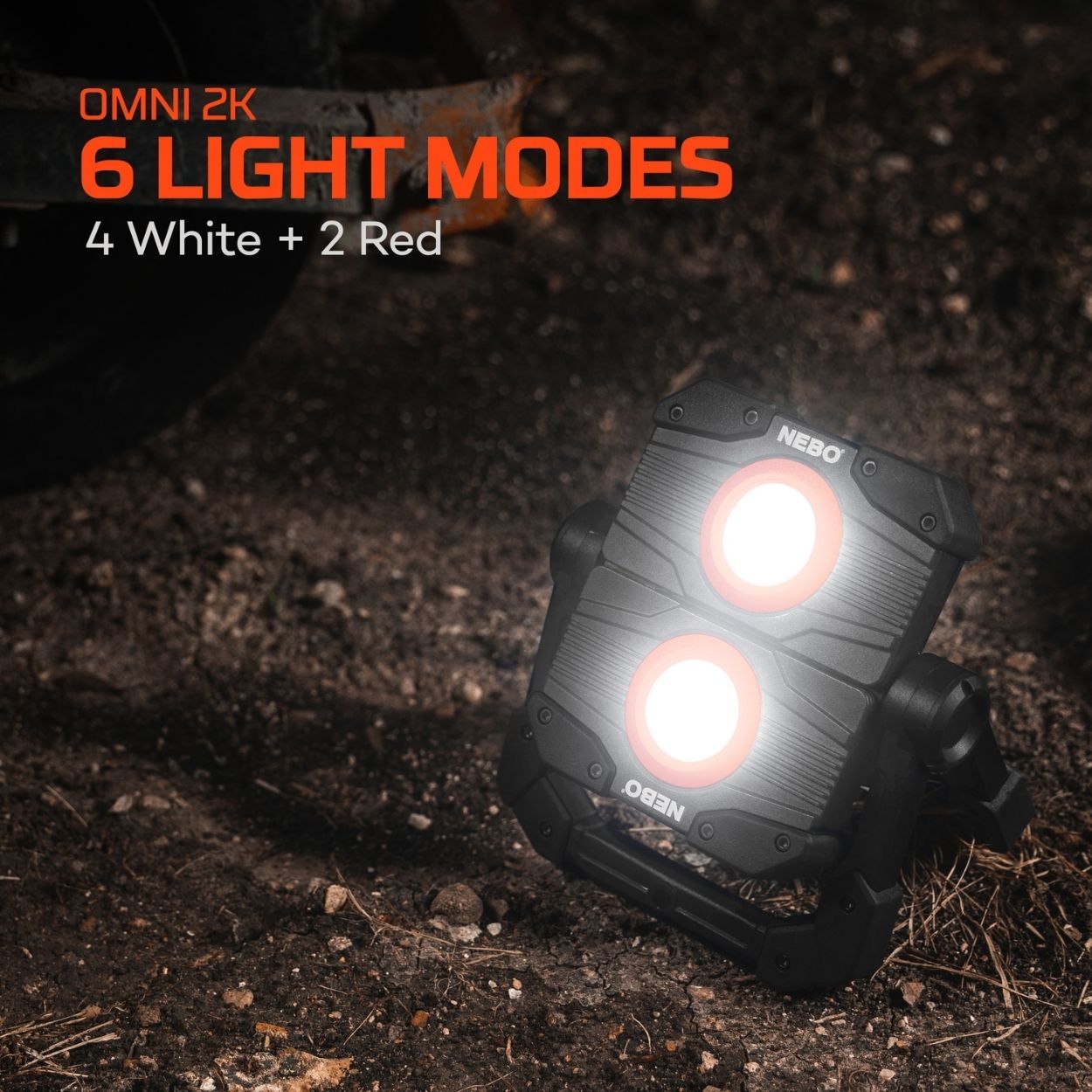 Nebo Omni 2000 Multi-Directional Rechargeable Work Light