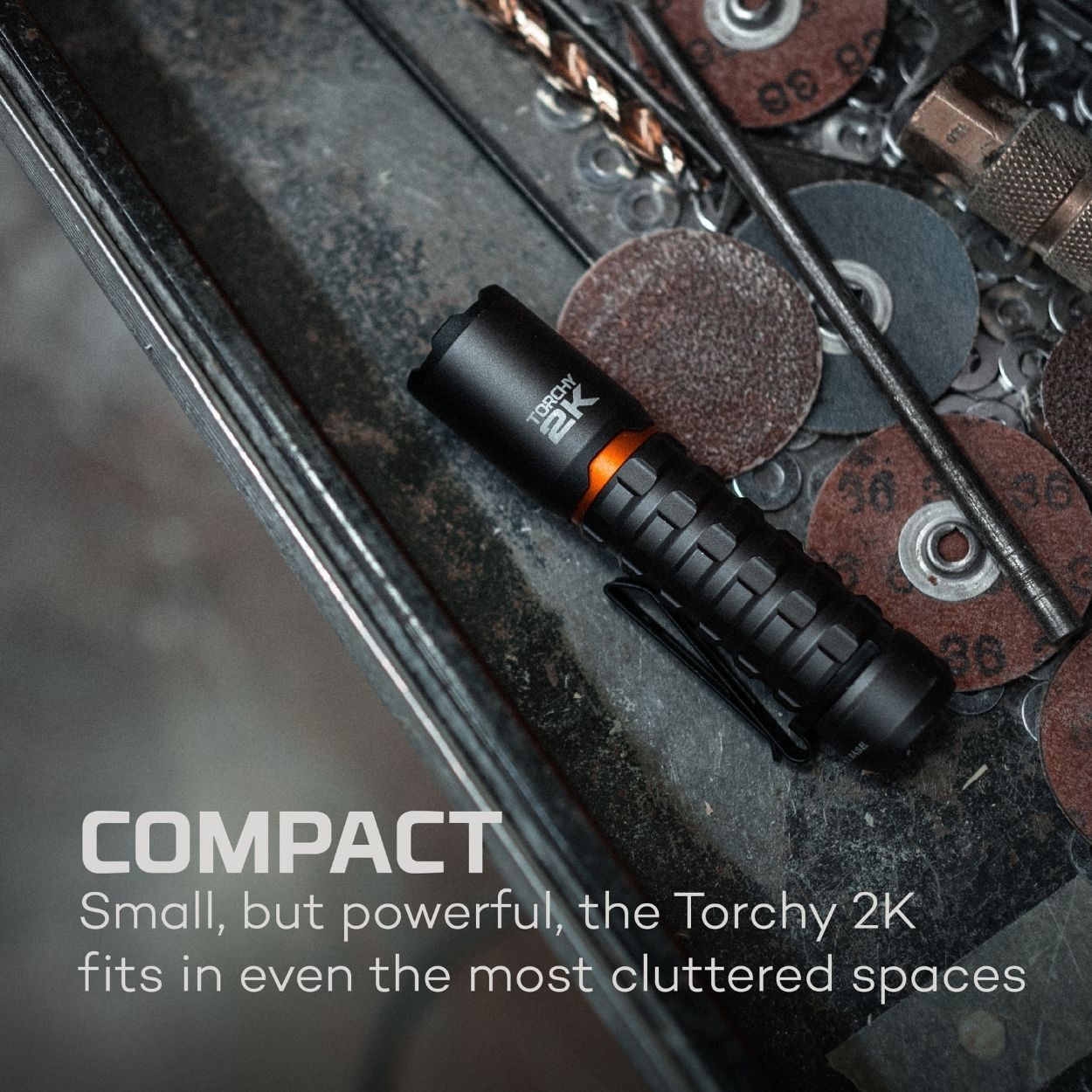 Nebo Torchy 2K USB-C Rechargeable Torch