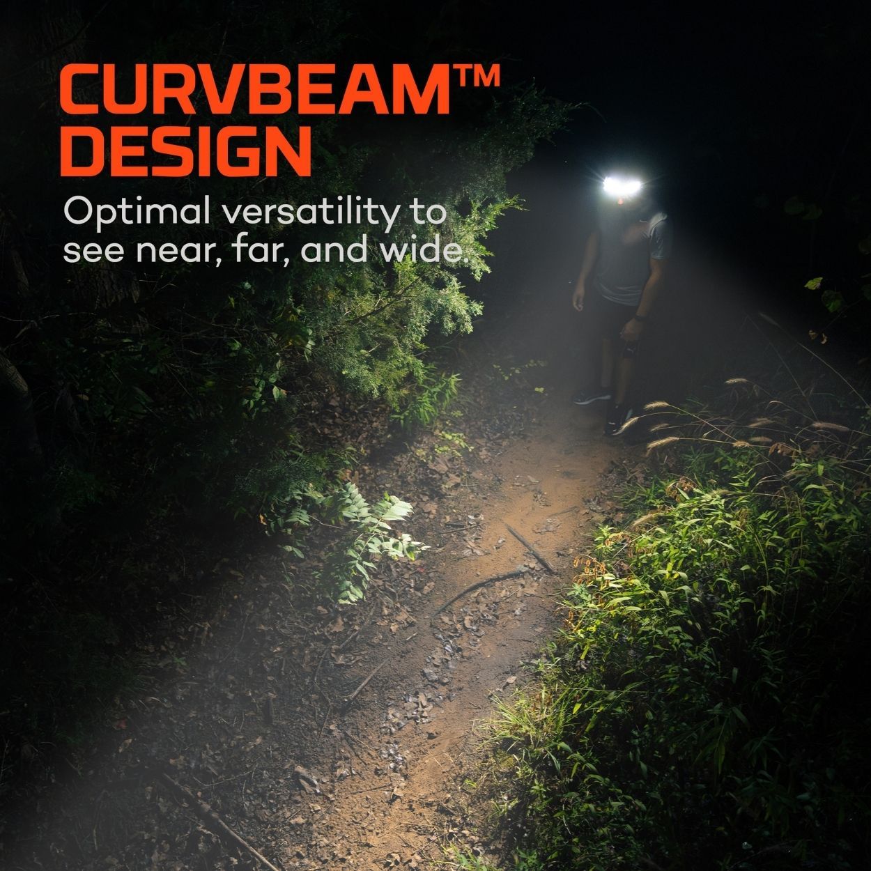 Curvbeam 600 Flex Headlamp - Pack With Window