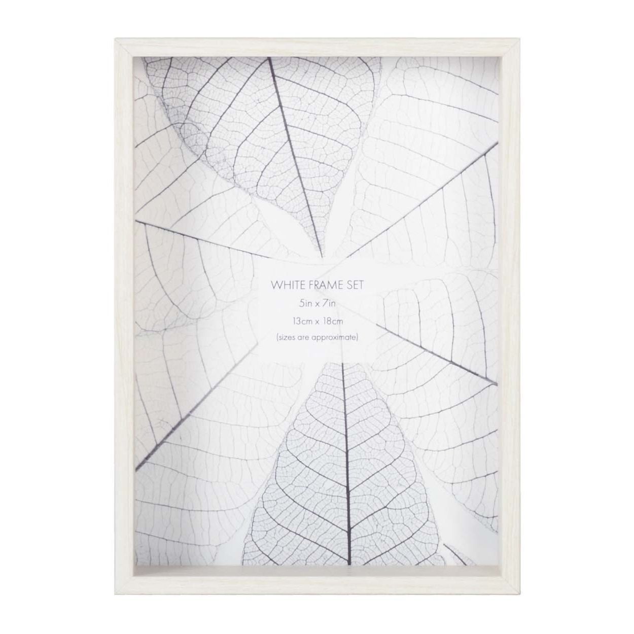 Box Set Frames White